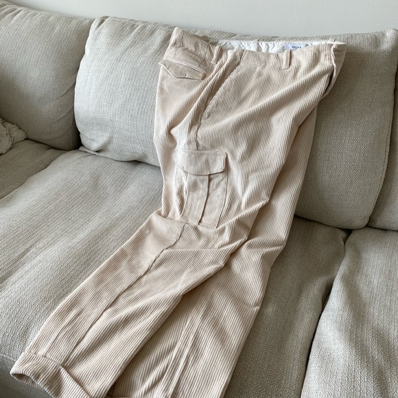 COPY - Mens Reiss corduroy cargo pants - Picture 2 of 2